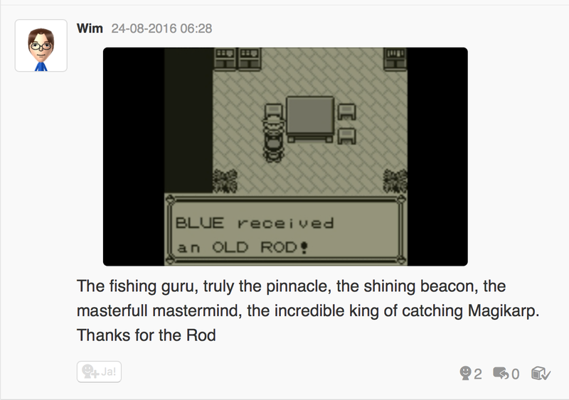 Illustration for article titled Let's play Pokemon Blue, Miiverse style part 4